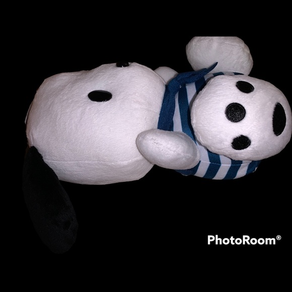 NEW HTF So Kawaii Japan Sanrio Pochacco in Swimsuit with Sailor Hat Big Plush - Picture 8 of 11